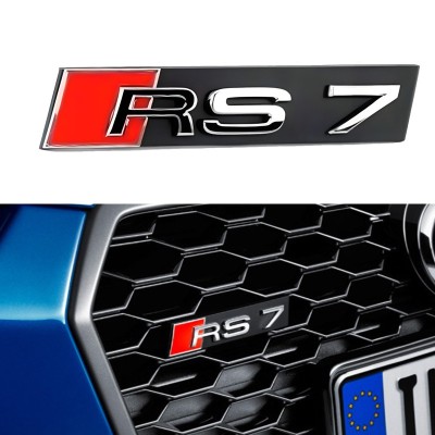 Emblema RS7 grila fata Audi Sline foto