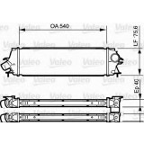 Radiator intercooler RENAULT TRAFIC II caroserie (FL) (2001 - 2014) VALEO 818771