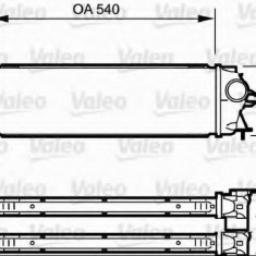 Radiator intercooler OPEL VIVARO caroserie (F7) (2001 - 2014) VALEO 818771