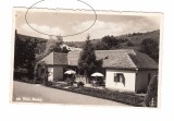 CP Baile Bazna, circulata 1942, cenzurata, stare buna, Fotografie