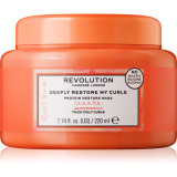 Revolution Haircare My Curls 3+4 Deeply Restore My Curls masca profund reparatorie pentru păr creț 220 ml