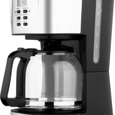 Cafetiera ECG KP 2125 Supreme, 900 W, 1.5 L, 12 cesti, LCD, bol din sticla