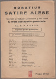 Horatiu - Satire alese (bilingv latin-roman)