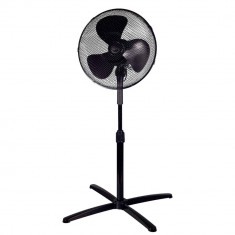 Ventilator casa cu picior Negru 40W