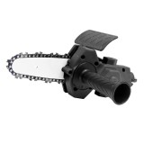 Adaptor mini drujba pentru bormasina, CRT, Max Cut, Lama 10 cm, Negru