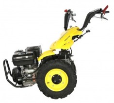 ProGARDEN Campo U16E motocultor multifunctional 14CP, benzina, EU V, pornire electrica, 3+2 viteze, reductor + BC120M bara cosire mobila 120cm foto
