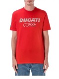 Ducati Corse tricou de bărbați inscription red 2026 - S