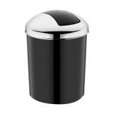 Cos de gunoi cu capac batant Luxury Chrome R-3526, 16L