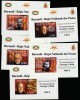 Burundi 2012 - Arta, Actori , George Carlin , 5 colite nedantelate, Nestampilat