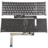 Tastatura Laptop, Acer, Aspire 3 A317-54, A317-54G, iluminata, gri, layout US