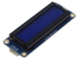 Afișaj LCD Alfanumeric 16x2 RGB 87x32x13mm WAVESHARE PIN 4 1x4