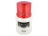 Semnalizator Luminos Acustic 24VDC LED Roșu IP54 103dB