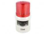 Semnalizator Luminos Acustic 24VDC LED Roșu IP54 103dB