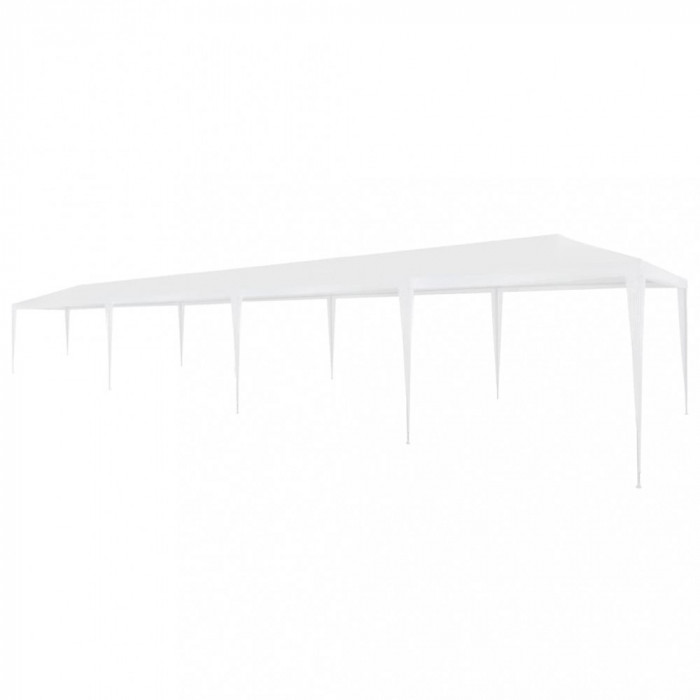 Cort de petrecere, alb, 3 x 12 m, PE