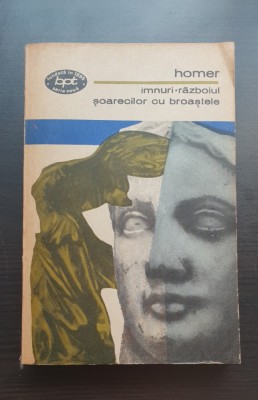 Imnuri * Războiul șoarecilor cu broaștele (Poeme apocrife) - HOMER foto