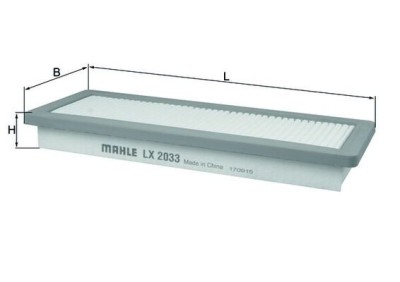 MAHLE LX 2033 Filtru aer foto