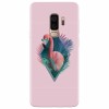 Husa silicon pentru Samsung S9 Plus, Flamingo With Sunglass