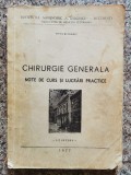 Chirurgie Generala Note De Curs Si Lucrari Practice (cu Ilu - Titus Blidariu , B814