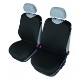 Huse scaun auto tip &quot;maiou&quot; set 2 buc - negru, 4Cars