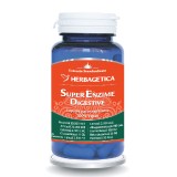 Super Enzime Digestive, 10 capsule, Herbagetica