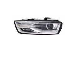 Far Audi Q3 (8u), 01.2015-08.2018, montare fata, stanga, bi-xenon; cu lumini de zi tip LED; D5S+H8+LED; electric; fara modul LED; fara bec xenon; far