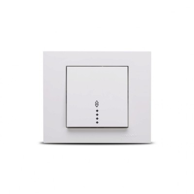 Intrerupator Cap Scara LED ST Alb foto