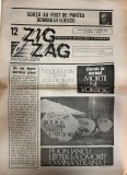 Zig Zag Magazin Nr 12 1990 16 pagini Almanah Romana Stare buna brosate