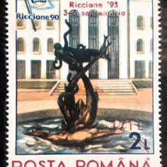 Romania 1993 LP 1323 Expozitia filatelica Riccione supratipar 1v. mnh