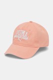 Puma șapcă culoarea roz, uni, 25989