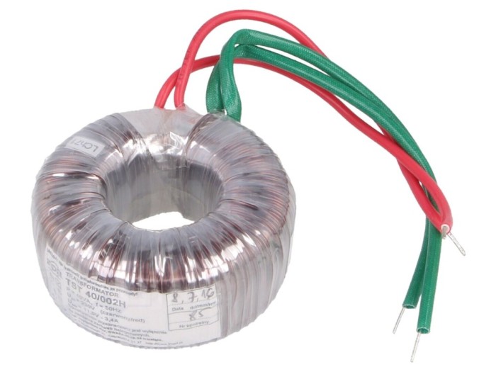 Transformator toroidal 40VA 11.5V pentru halogene