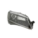 Far Skoda Superb (3V), 05.2015-, partea Dreapta, electric, tip bec D2S+LED, cu motoras, cu lumini pt curbe, cu lumini de zi pe LED, Hella