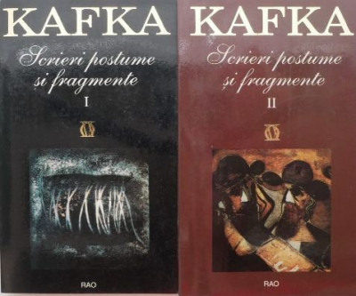 Scrieri postume si fragmente (2 volume) - Franz Kafka foto