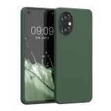 Husa pentru OnePlus Nord N20 5G, Silicon, Verde, 56943.80, kwmobile, Carcasa