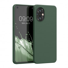 Husa pentru OnePlus Nord N20 5G, Silicon, Verde, 56943.80, kwmobile