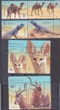 ROMANIA 2021 LP 2334 FAUNA DESERTULUI SERIE CU VINIETA MNH, Nestampilat
