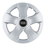 Set 4 Capace Roti 16 inchi (R16) Bis Gri, Compatibile Cu Audi, Autohelix MSA