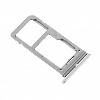 Suport SIM - Card Samsung Galaxy S8+ G955 / S8 G950, Argintiu foto