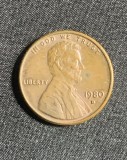 Moneda One Cent 1980 USA