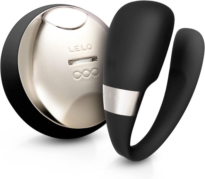 Vibrator Cupluri LELO &raquo;Tiani 3&laquo; 7,8 cm - Negru