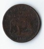 Moneda 1/2 Stiver 1815 - Ceylon, cotatii ridicate!, Asia, Cupru (arama)
