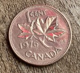C50 - Moneda foarte veche - Canada - 1 cent - 1976