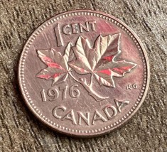 C50 - Moneda foarte veche - Canada - 1 cent - 1976