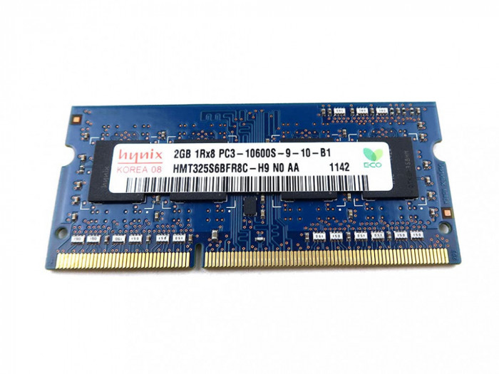 Memorie Laptop Hynix 2GB DDR3 10600S 1333Mhz CL9 HMT325S6BFR8C