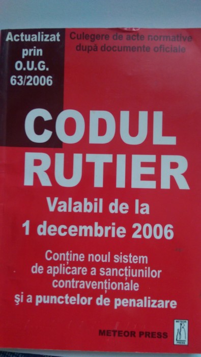 Codul rutier 2006