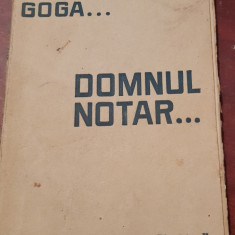 DOMNUL NOTAR ...OCTAVIAN GOGA PRINCEPS