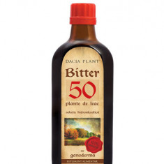 Bitter 50 Plante de Leac cu Ganoderma tinctura, 500ml, Dacia Plant