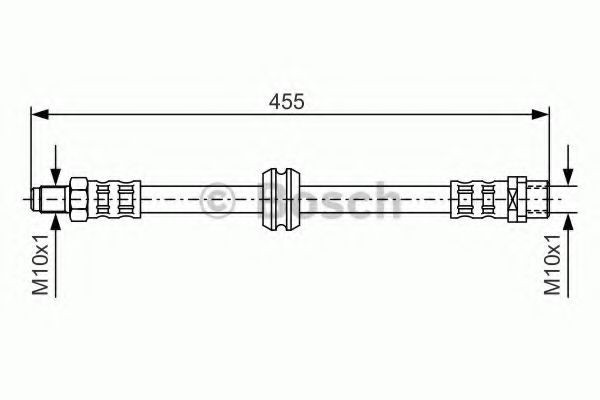 Conducta / cablu frana BMW Seria 3 Cabriolet (E36) (1993 - 1999) BOSCH 1 987 476 444