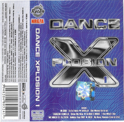 Caseta audio Various &amp;lrm;&amp;ndash; Dance XPlosion 1, originala foto