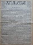 Cumpara ieftin Gazeta Transilvaniei , Numar de Dumineca , Brasov , nr. 166 , 1907