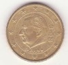 Belgia 50 eurocenți 2009 - Albert II - a doua hartă., Europa